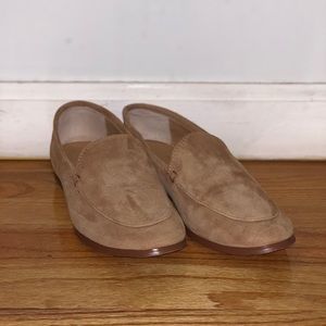 banana republic suede demi loafers